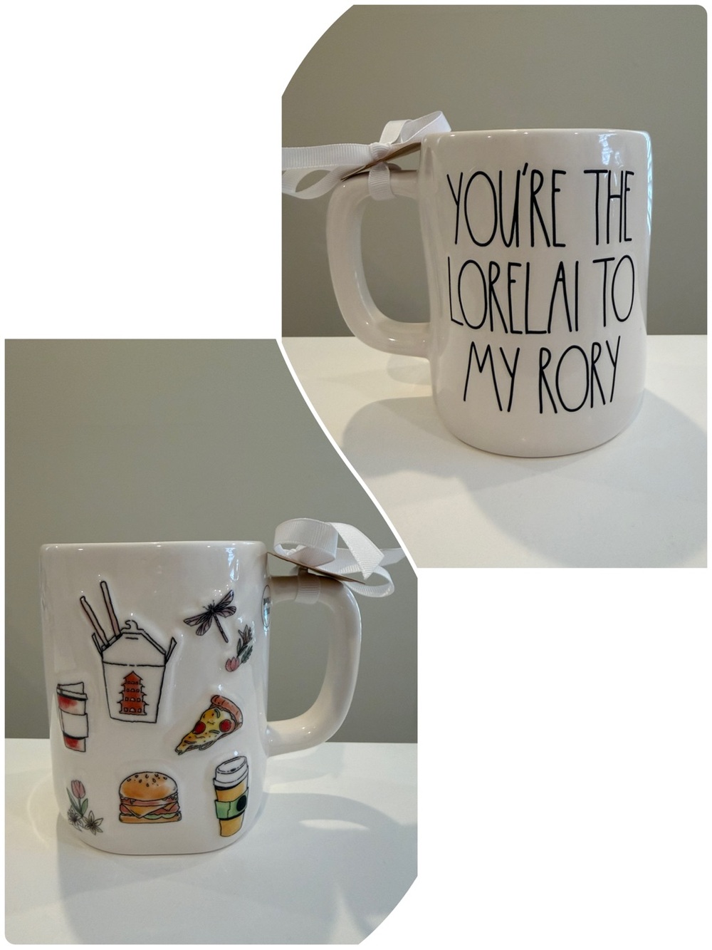 NWT Rae Dunn x Gilmore Girls YOU’RE THE LORELAI TO MY RORY Mug